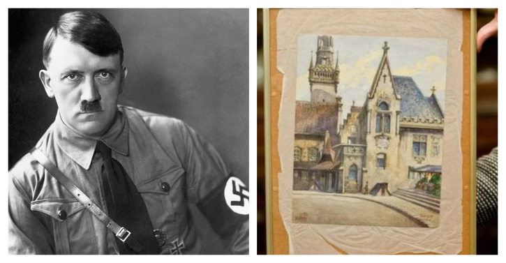 Chinese Man Spends Rs 73 Lakhs On Buying A Painting By Hitler