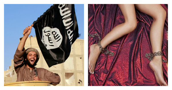 ISIS happy terrorist sex slave