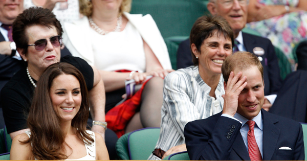 The British Royal family have been in attendance in Wimbledon since 1907.