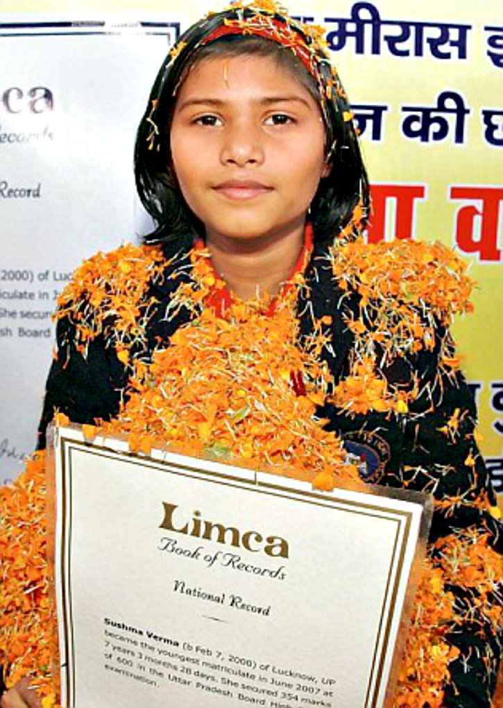 Sushma Verma is part of Limca Book Of Record
