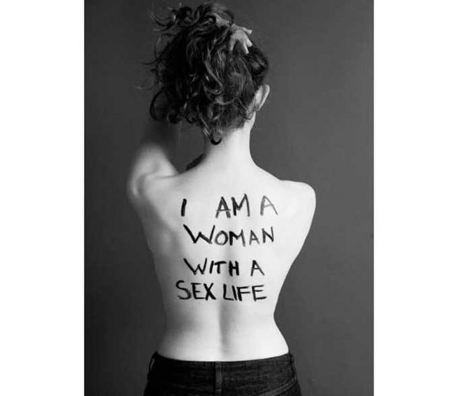 I am a woman with a sex life
