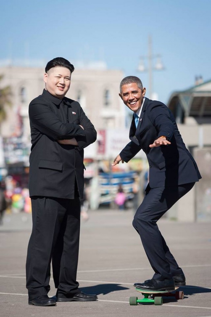 Obama and Kim Jong Un