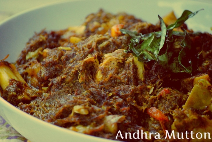 Andhra Dry Mutton