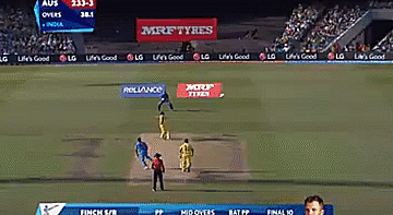 Dhawan catches Finch