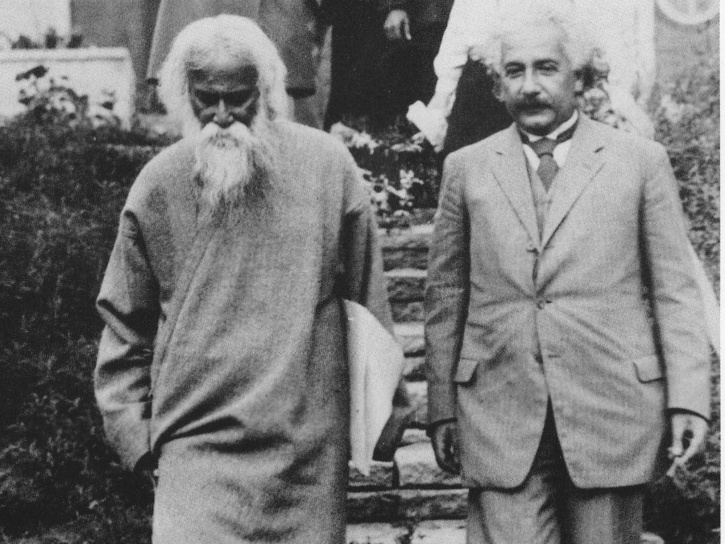 Tagore and Einstein