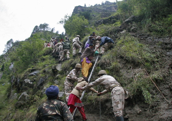 indian army flood rescue