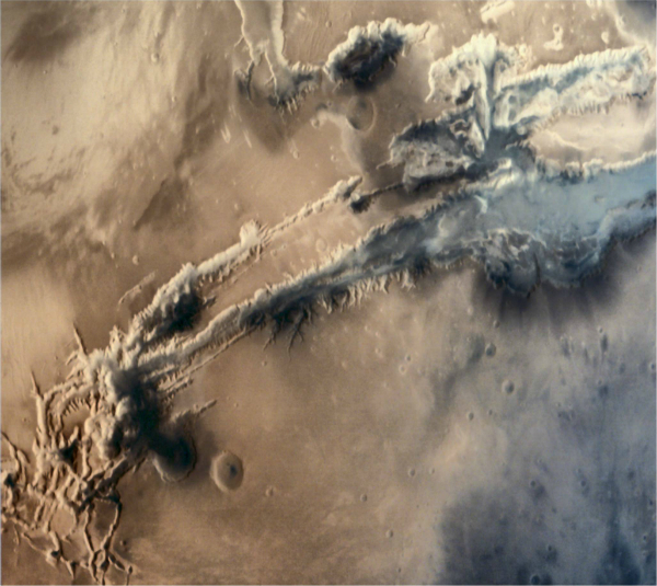 Arisa mons pictured by Mars Orbiter Mission