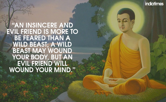 Lord buddha deals speech