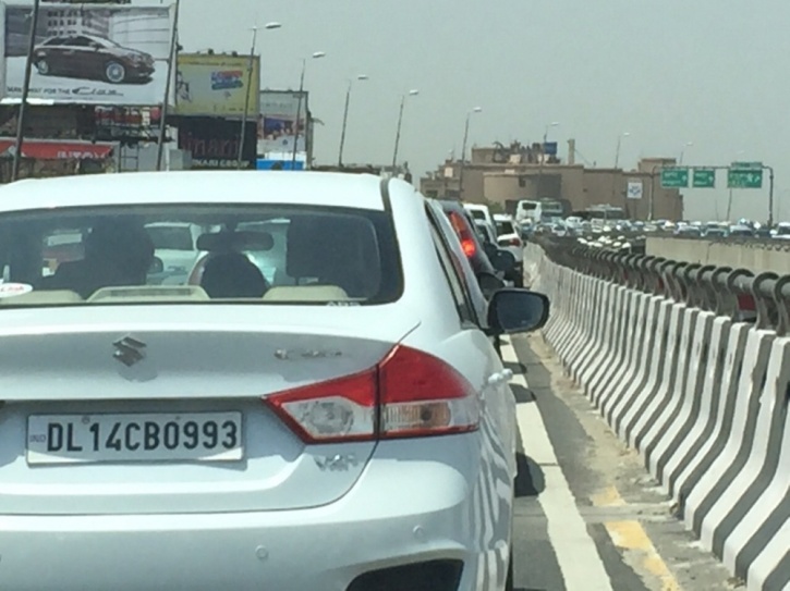 Gurgaon Toll Traffic