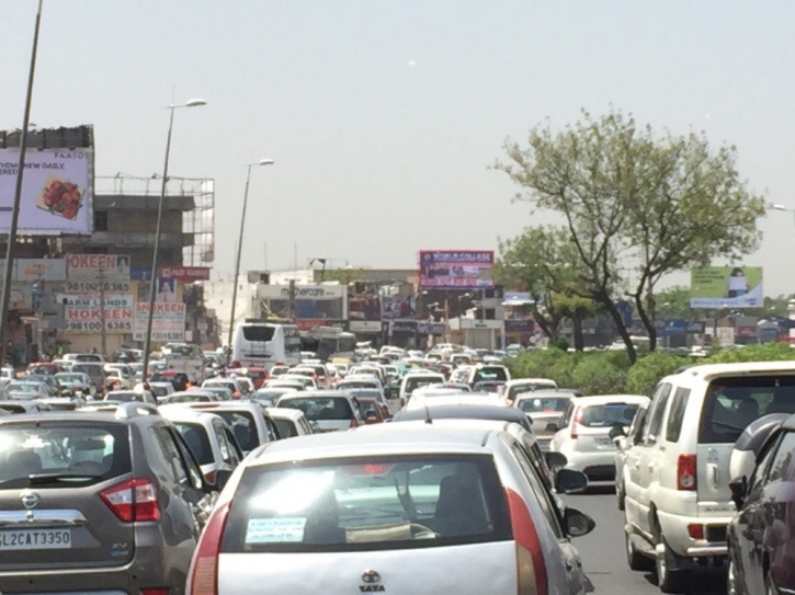 Gurgaon Toll Traffic 