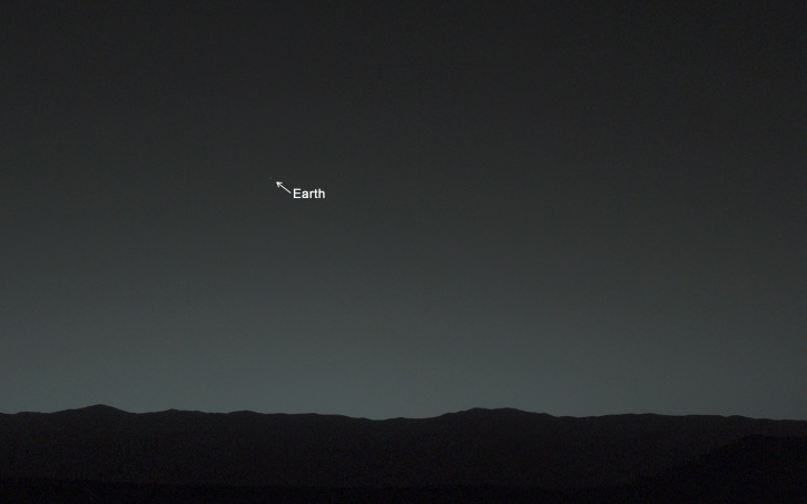 Earth from Mars