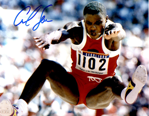 Carl Lewis in 1988 Olympics