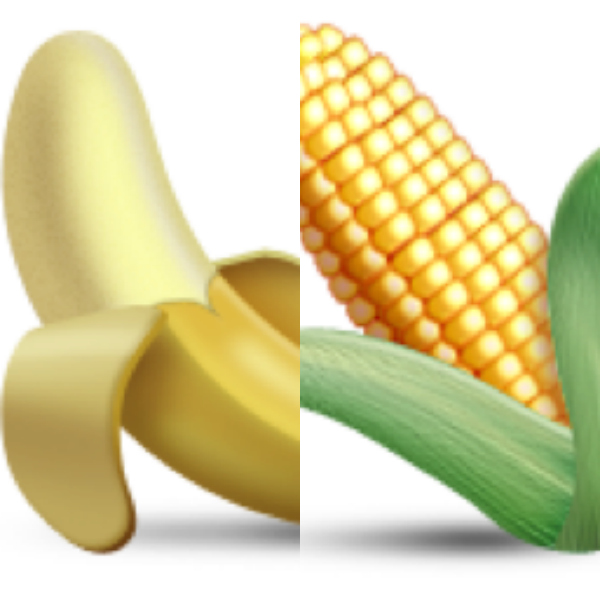 banana corn emoji