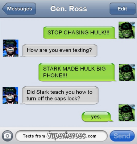 Superhero Text
