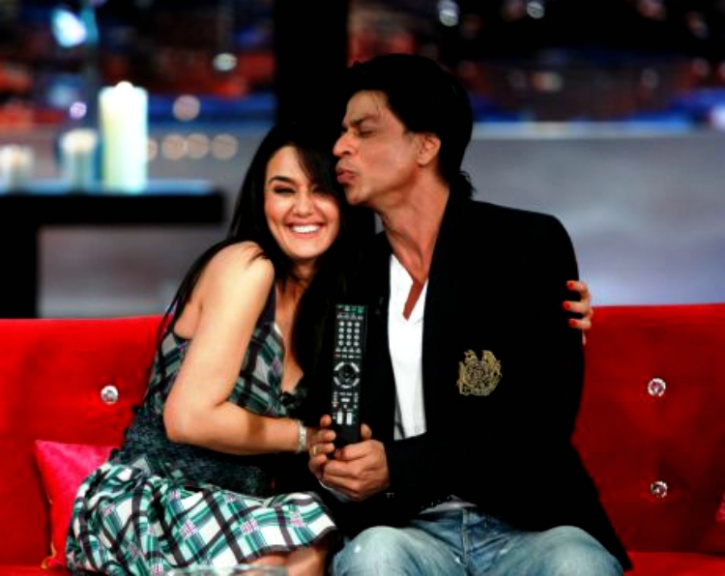 SRK and Preity Zinta