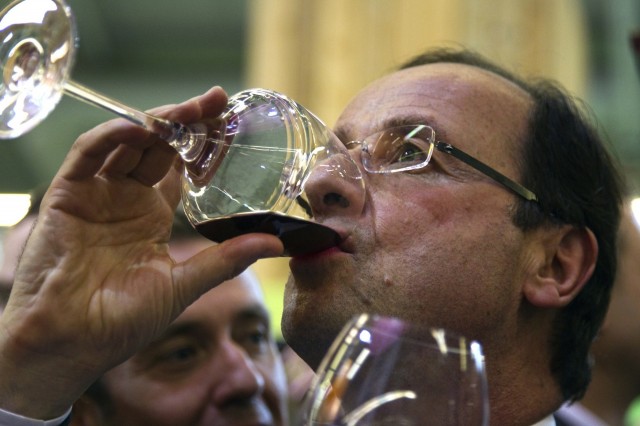 French president wine