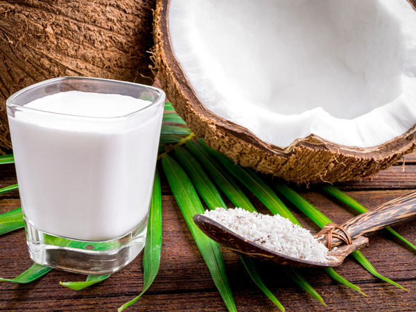 Coconut milk or oil