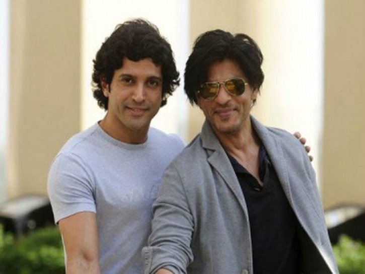 Farhan and SRK