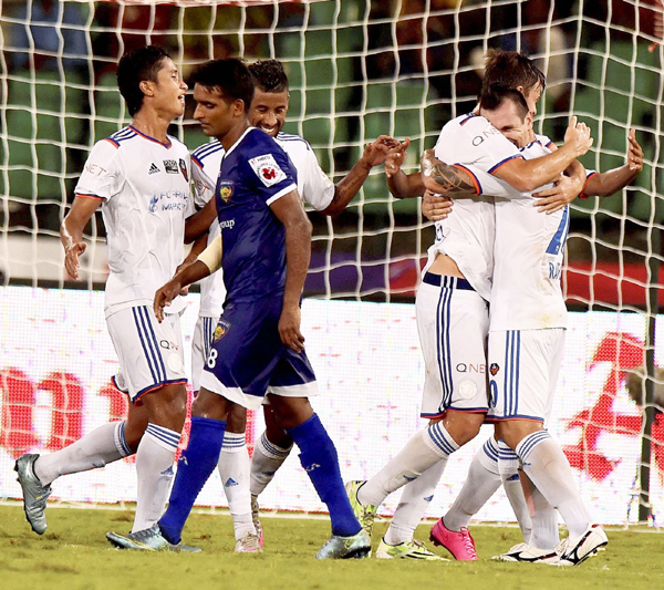 Football Referee Sends Off Player During Indian Super League Match To