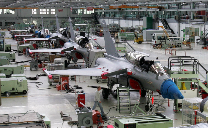 Dassault Rafale production line
