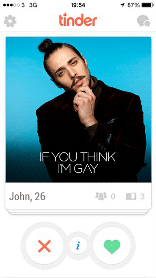 How does tinder work for gay guys