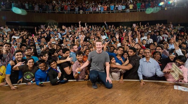 Mark Zuckerberg at IIT-D