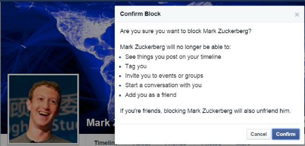 mark facebook block 