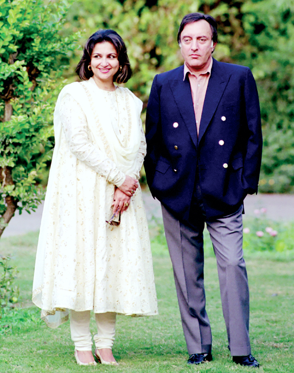 Sharmila Tagore with Nawab Pataudi