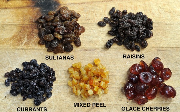 raisins sultanas