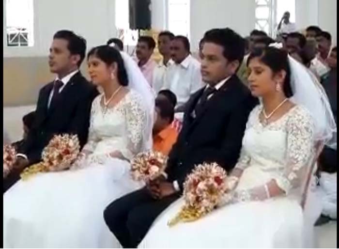 These Twin Brothers Just Married Twin Sisters In A Ceremony Presided Over 