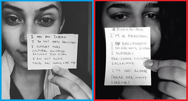 The #ProfileForPeace Movement Gains Much Love From Across The Border