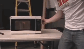 microwave accident