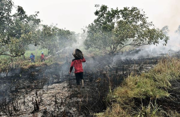 indonesia fire blaze