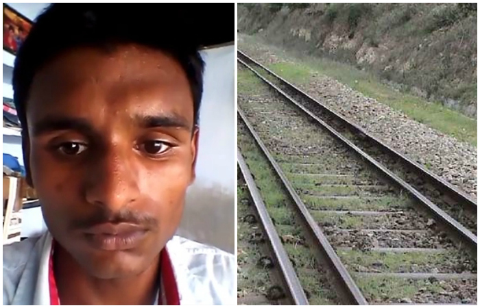 15 YO Jumps In Front Of Train Because He Couldn