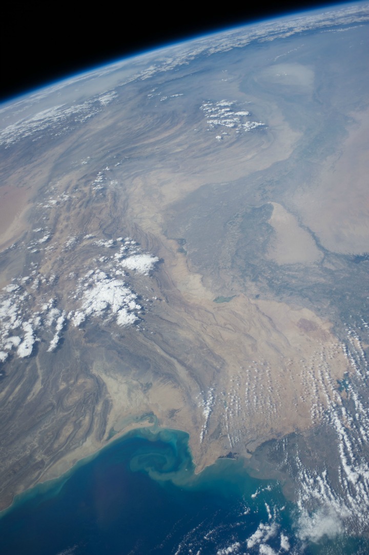 NASA Shares Picture Of India Pakistan Border