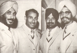 Prithipal (first from left)
