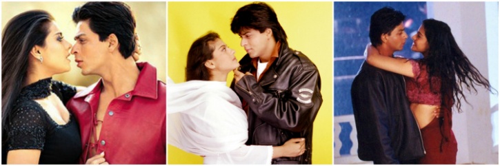Kajol and SRK