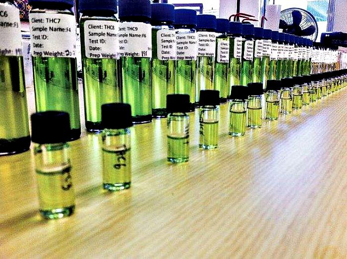 Lab testing of cannabis