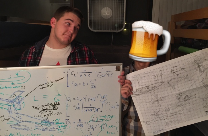 engineering student who drunk-designed a plane