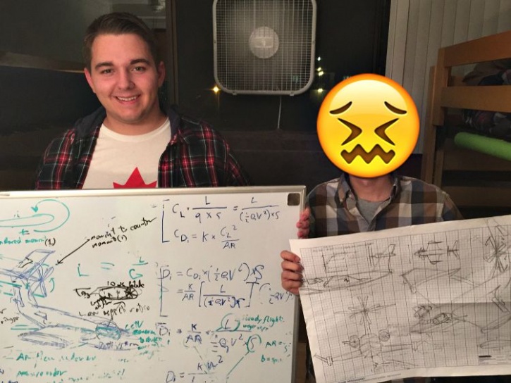 engineering student who drunk-designed a plane