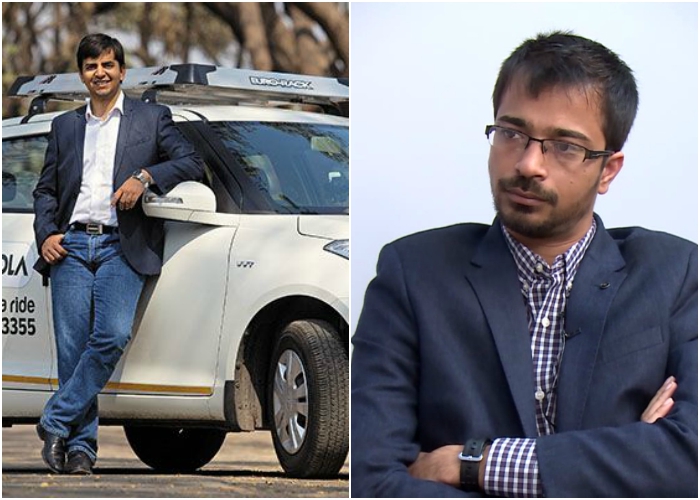 ola cab founders bhavesh and ankit