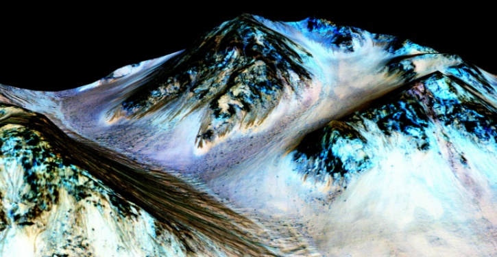Flowing water on Mars