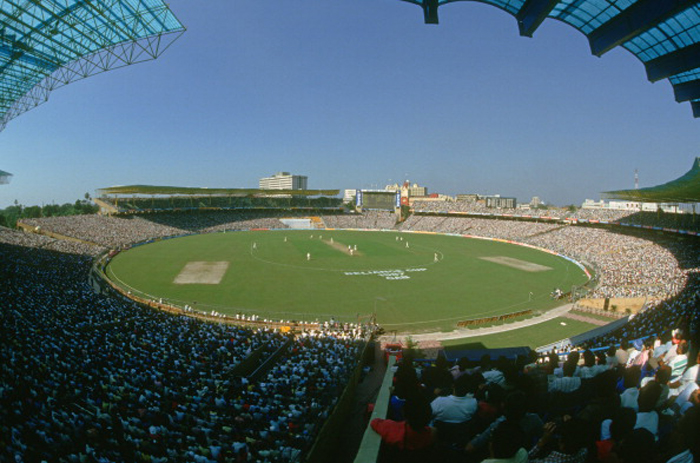 The Eden Gardens during the 1987 Cricket World Cup