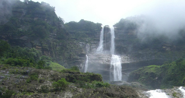 Langshiang falls, Meghalaya