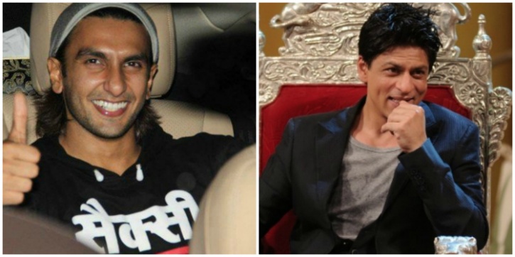 Ranveer Singh and SRK 