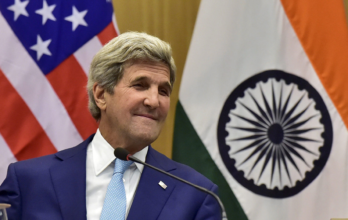 Have You Come Here In Boats, Kerry Asks IIT-Delhi Students, After Being Delayed By Rain