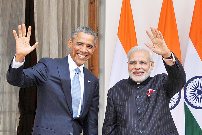 Brack Obama and Narendra Modi