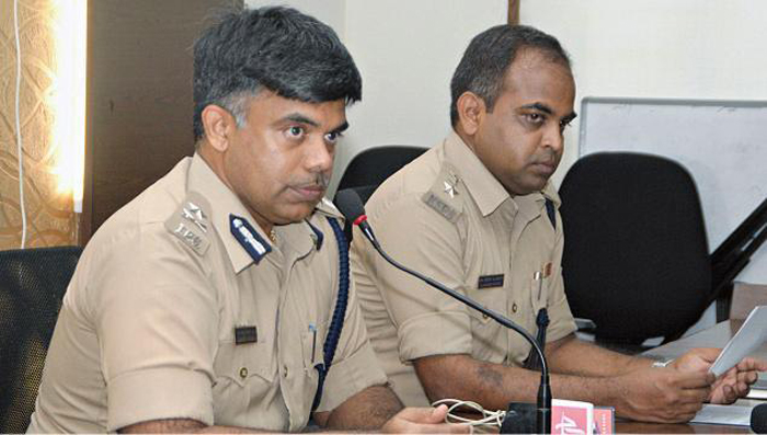 M Chandra Sekhar, city police commissioner