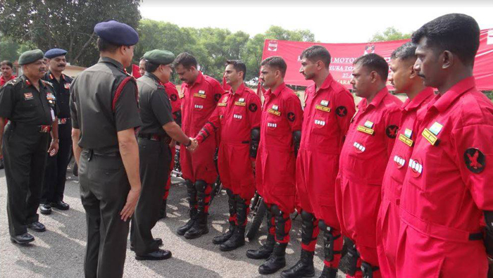 14 Army Men Biking All Over India To Meet Families Of Martyrs