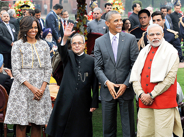 Brack Obama and Narendra Modi